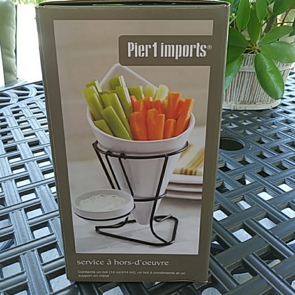 Pier 1 Other - Brand New Pier 1 Imports Appetizer Server Set